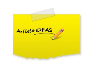 Articles ideas