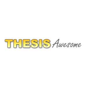 Awesome thesis