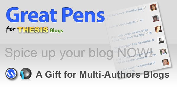 A Gift for Multi-Authors Blogs