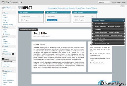 impact web page builder