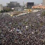 Three million protesters were in Cairo