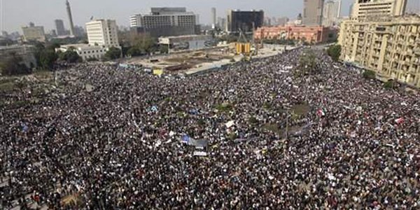 Three million protesters were in Cairo alone