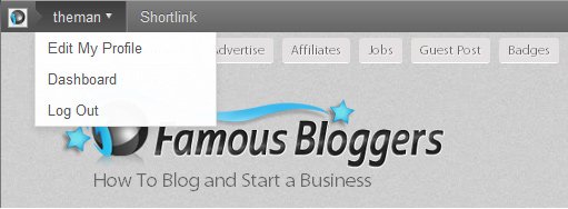 Subscriber - Admin bar WordPress 3.1