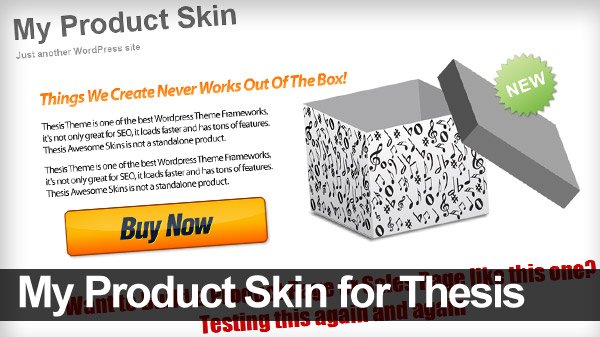 my product skin thesis