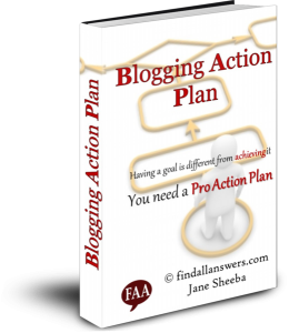 blogging action plan