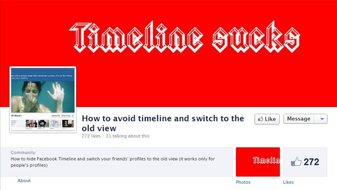 stop facebook timeline