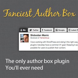 Fanciest Author Box