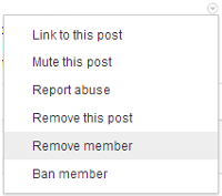 google plus communities remove