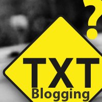 TXT Blogging